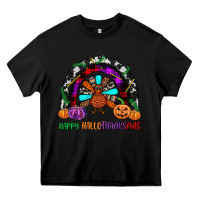 Black happy hallothanksmas Heavy Core Tee - JahusDesignShop