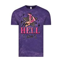 Cloud Purple the hell i wont cowgirl Vintage Tee - MaliasSmallBusiness