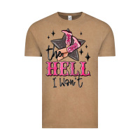 Vintage Coffee the hell i wont cowgirl Vintage Tee - MaliasSmallBusiness