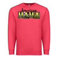 Cardinal American Mama  Mother's Day Premium Sweatshirt - CowGirlArtShop