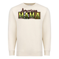 Sandshell American Mama  Mother's Day Premium Sweatshirt - CowGirlArtShop