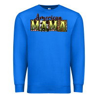 True Royal American Mama  Mother's Day Premium Sweatshirt - CowGirlArtShop