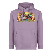 Lavender Oh how he loves us cross Easter Day Heavyweight Hoodie - HowdyJamesFarm