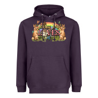 Plum Oh how he loves us cross Easter Day Heavyweight Hoodie - HowdyJamesFarm