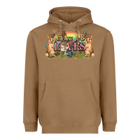 Toasted Coconut Oh how he loves us cross Easter Day Heavyweight Hoodie - HowdyJamesFarm