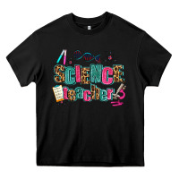 Black science teacher Heavy Core Tee - AdoDesignShop