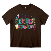 Chocolate Brown science teacher Heavy Core Tee - AdoDesignShop