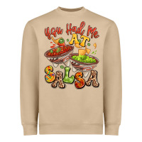Mushroom you had me at salsa Heavyweight Sweatshirt - LillyAllenDesigns