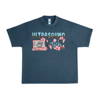 Midnight Navy ultrasound tech Urban Heavy Tee - MaliasSmallBusiness