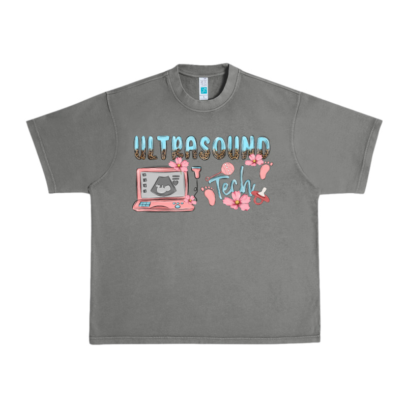 Ultrasound Tech Urban Heavy Tee by MaliasSmallBusiness | Teevron