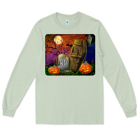 Matcha headstone and coffin mousepad Long Sleeve Tee - BundleAndBundleShop