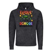 Vintage Black level 100 days of school completed Vintage Hoodie - MaliasSmallBusiness
