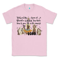 Bubblegum Pink nativity Classic Tee - MaliasSmallBusiness