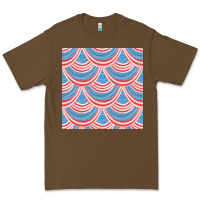 Cacao american flag seamless pattern Premium Tee - BundleAndBundleShop