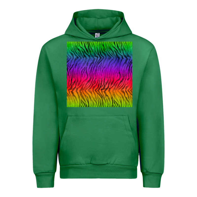 Colorful Tiger Seamless Pattern Urban Hoodie by BundleAndBundleShop | Teevron