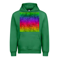 Emerald colorful tiger seamless pattern Urban Hoodie - BundleAndBundleShop