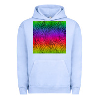 Pigment Grape Ice colorful tiger seamless pattern Urban Hoodie - BundleAndBundleShop