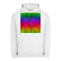 Pigment Lunar Rock colorful tiger seamless pattern Urban Hoodie - BundleAndBundleShop