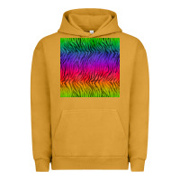 Pigment Peanut Butter colorful tiger seamless pattern Urban Hoodie - BundleAndBundleShop