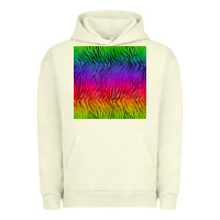 Pigment Pistachio colorful tiger seamless pattern Urban Hoodie - BundleAndBundleShop