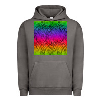 Pigment Tornado colorful tiger seamless pattern Urban Hoodie - BundleAndBundleShop