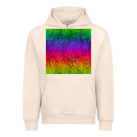Sandshell colorful tiger seamless pattern Urban Hoodie - BundleAndBundleShop