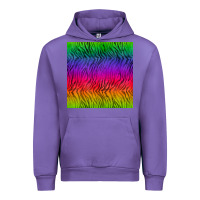 Tulip colorful tiger seamless pattern Urban Hoodie - BundleAndBundleShop