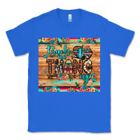 True Royal back that thang up Classic Tee - JahusDesignShop