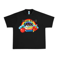 Black back to school hello fifth grade 3200x2400 Urban Heavy Tee - AdoDesignShop