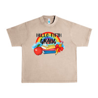 French Oak back to school hello fifth grade 3200x2400 Urban Heavy Tee - AdoDesignShop