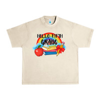 Sandshell back to school hello fifth grade 3200x2400 Urban Heavy Tee - AdoDesignShop