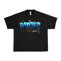 Black barber life Urban Heavy Tee - NancyCooperArtShop