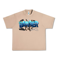 Burro barber life Urban Heavy Tee - NancyCooperArtShop