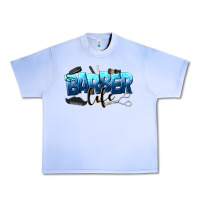 Grape Ice barber life Urban Heavy Tee - NancyCooperArtShop