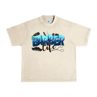 Sandshell barber life Urban Heavy Tee - NancyCooperArtShop