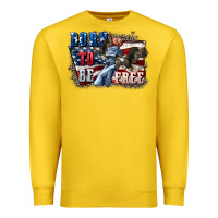 Lemon Born to be free Premium Sweatshirt - CowGirlArtShop