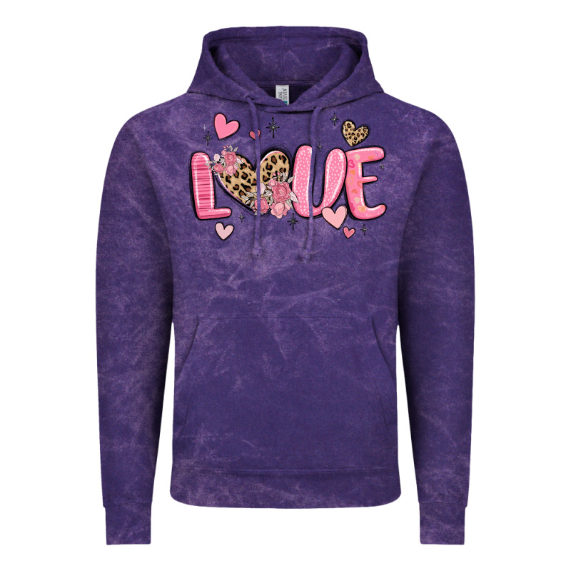 Love Valentines Day Vintage Hoodie by MaliasSmallBusiness | Teevron