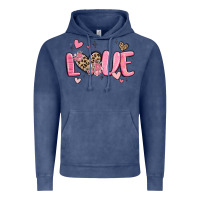 Vintage Denim love valentines day Vintage Hoodie - MaliasSmallBusiness