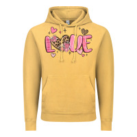 Vintage Mustard love valentines day Vintage Hoodie - MaliasSmallBusiness
