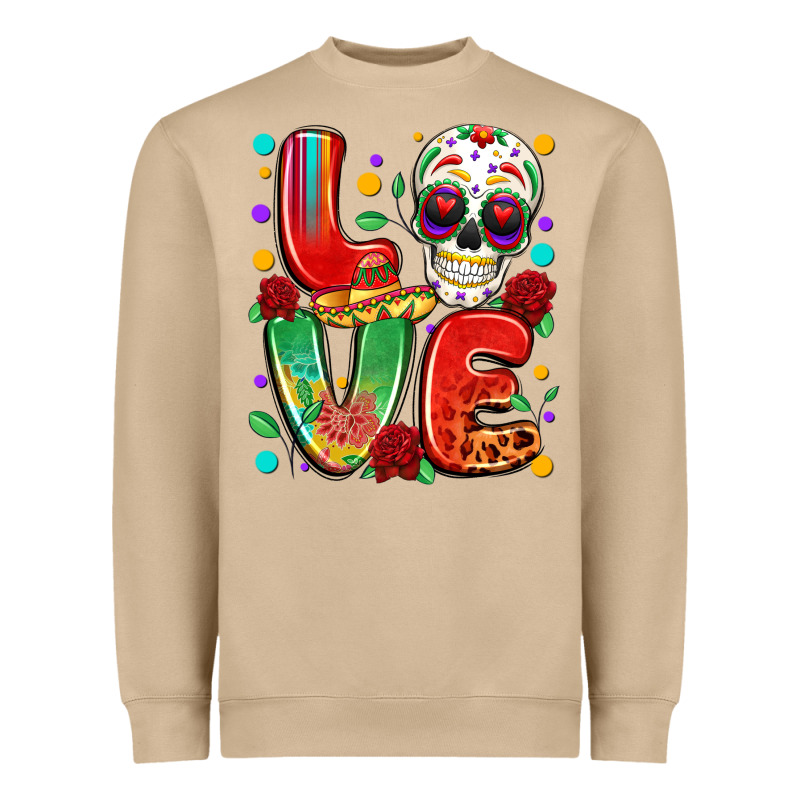 Cinco De Mayo Love Heavyweight Sweatshirt by LillyAllenDesigns | Teevron