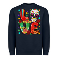 Navy cinco de mayo love Heavyweight Sweatshirt - LillyAllenDesigns