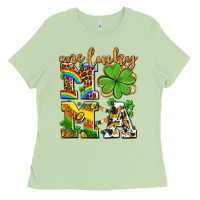 Matcha one lucky mama Ladies Tee - AdoDesignShop