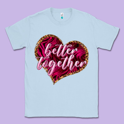 Better Together Classic Tee Designed By Nancycooperartshop