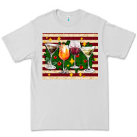 Dove Grey Christmas cocktail Premium Tee - AdoDesignShop