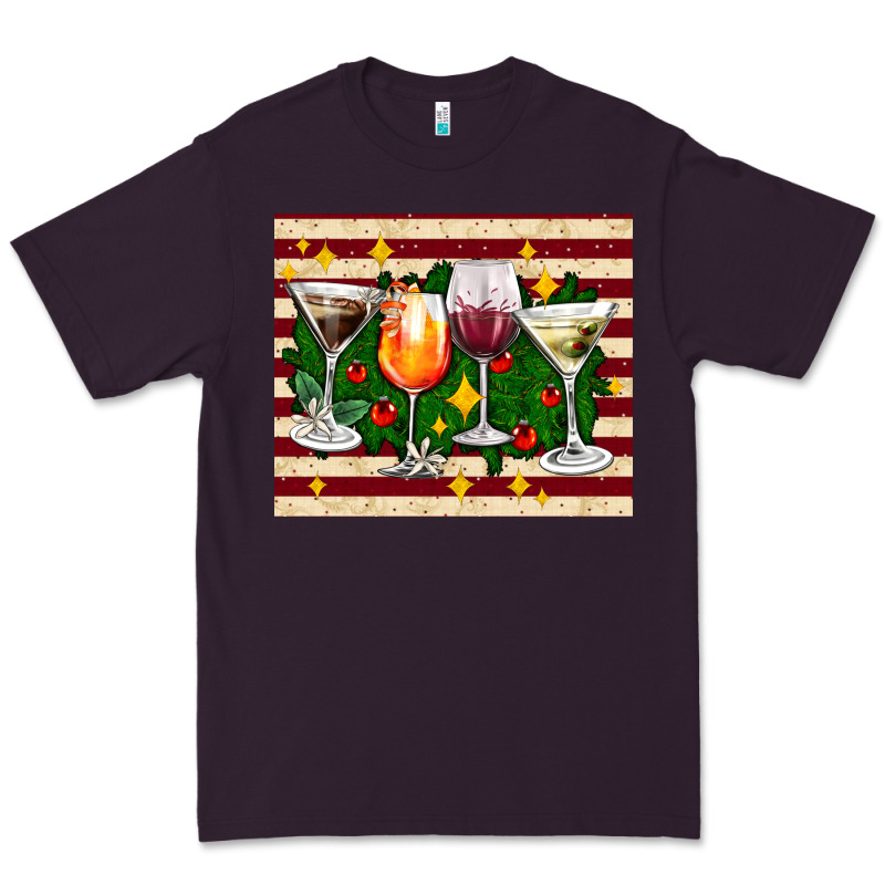 Christmas Cocktail Premium Tee by AdoDesignShop | Teevron