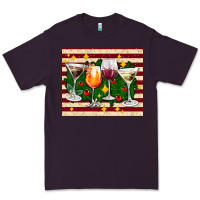 Plum Christmas cocktail Premium Tee - AdoDesignShop