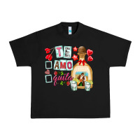 Black te amo te quila Urban Heavy Tee - NancyCooperArtShop