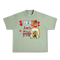 Oil Green te amo te quila Urban Heavy Tee - NancyCooperArtShop