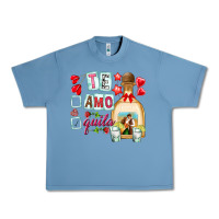 Pebble Blue te amo te quila Urban Heavy Tee - NancyCooperArtShop