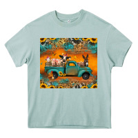 Arona farm animals truck Heavy Core Tee - Jasminsmagicworld
